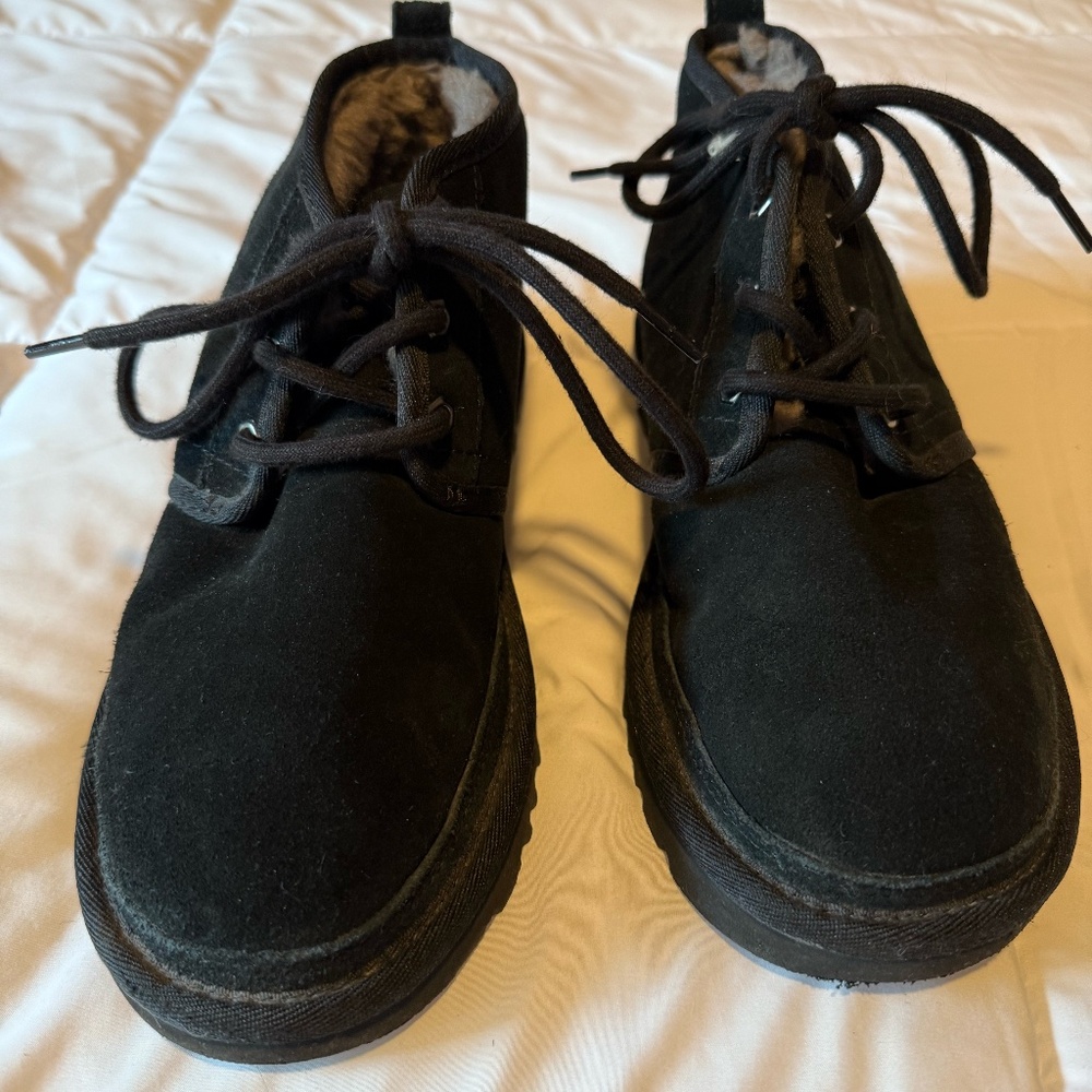 Womens UGG® Neumel Chukka Boot - Black